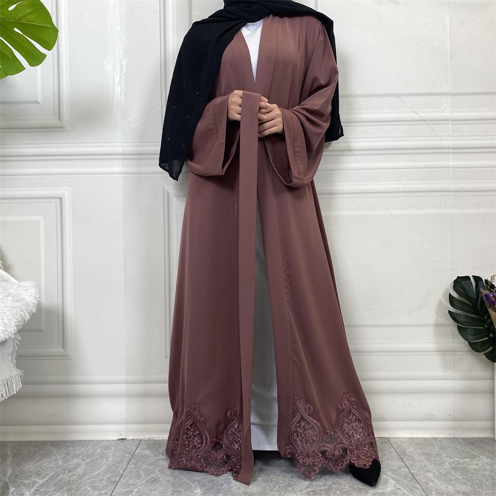 
                  
                    Lace Simple Kimono - Amaanah Modesty
                  
                