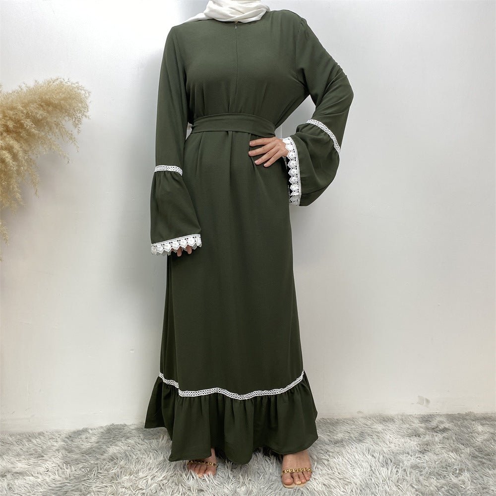 Lace Special Kimono Abaya - Amaanah Modesty