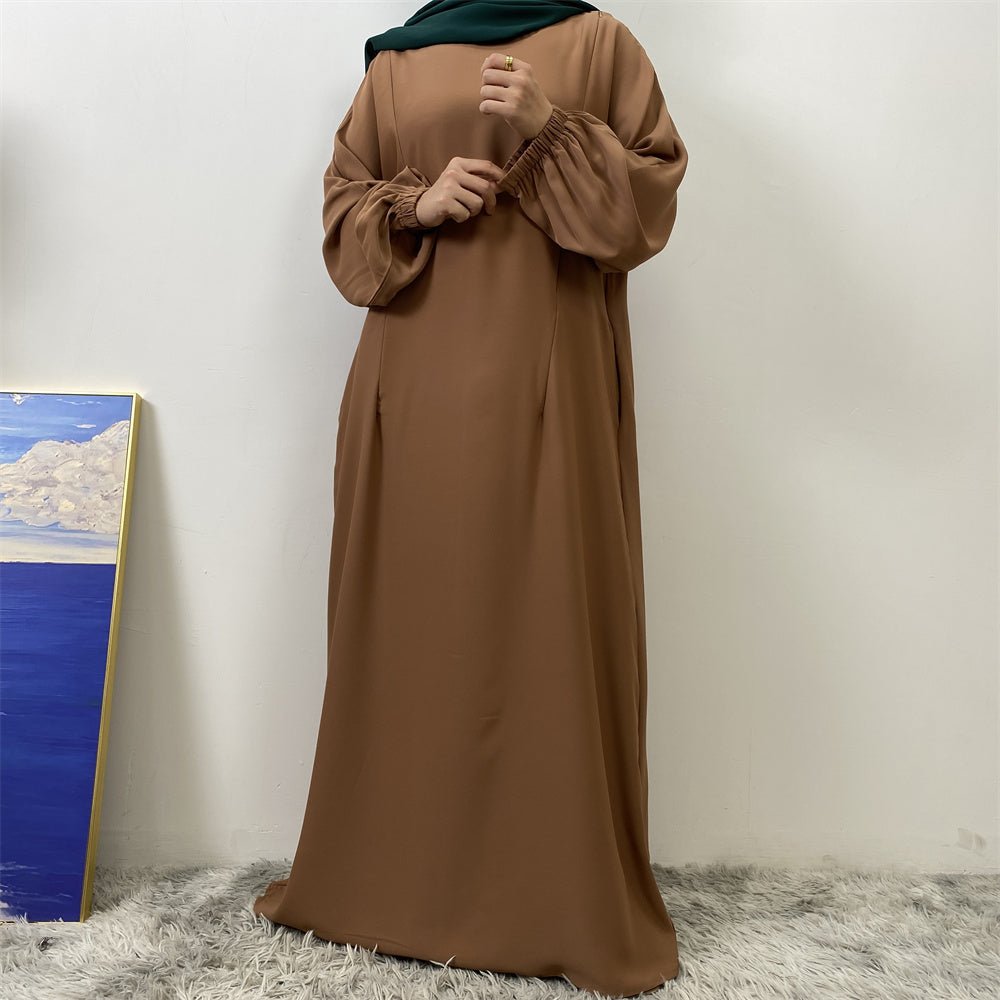 Lamya Simple Soft Abaya - Amaanah Modesty
