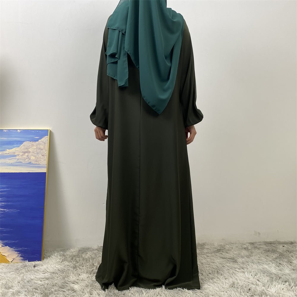 
                  
                    Lamya Simple Soft Abaya - Amaanah Modesty
                  
                
