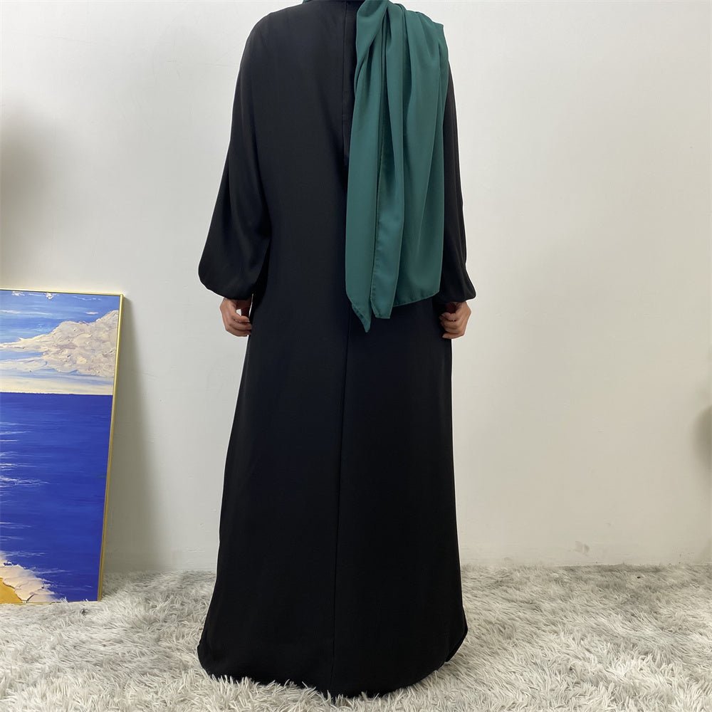 
                  
                    Lamya Simple Soft Abaya - Amaanah Modesty
                  
                