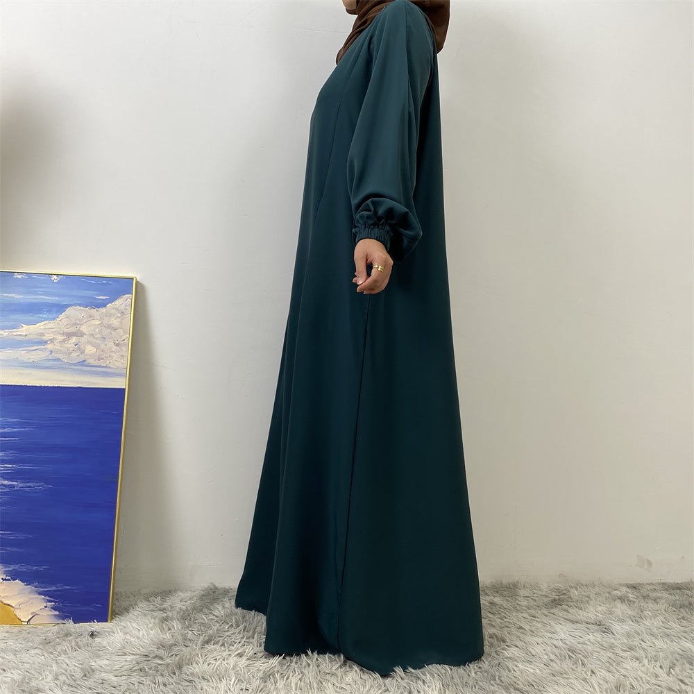 
                  
                    Lamya Simple Soft Abaya - Amaanah Modesty
                  
                