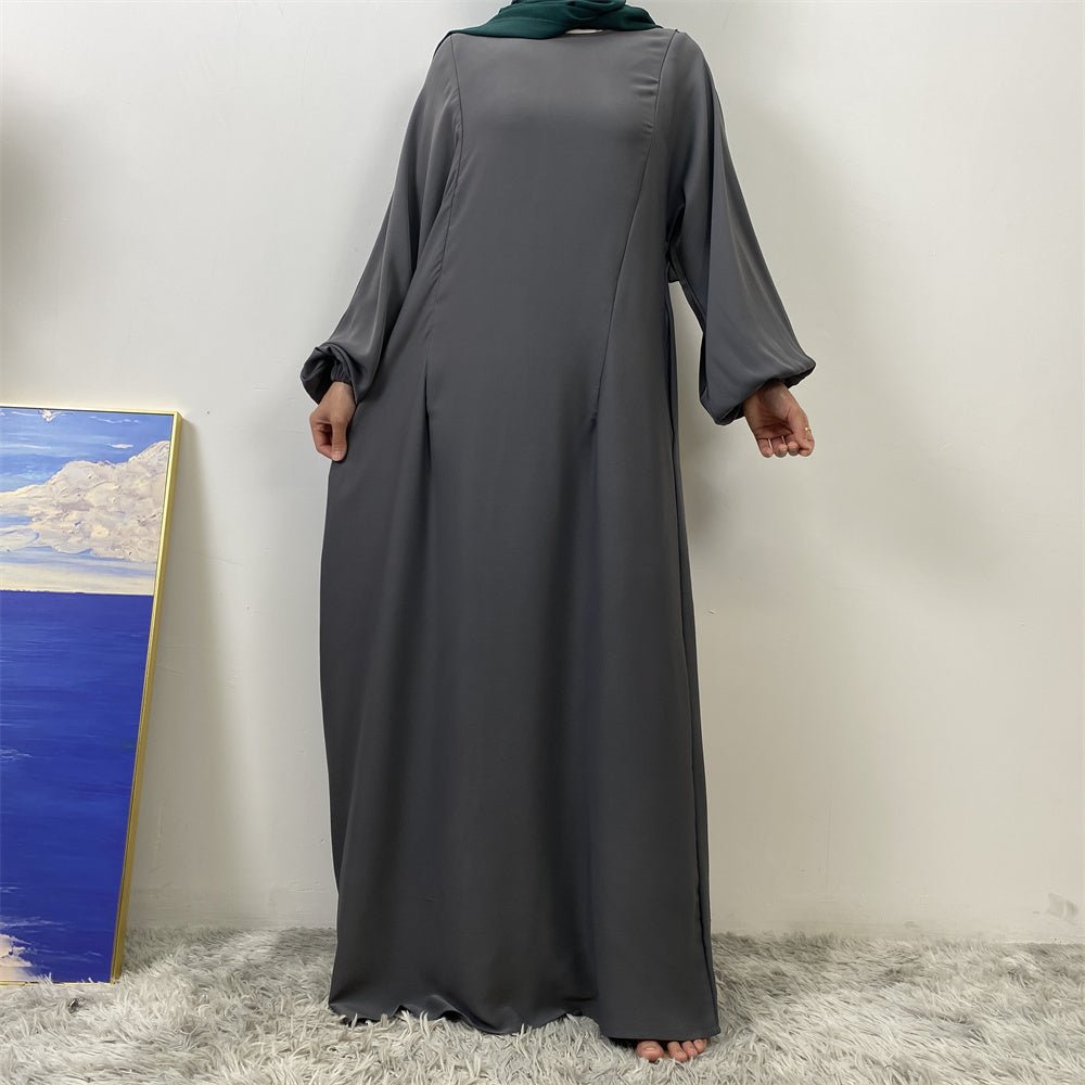 
                  
                    Lamya Simple Soft Abaya - Amaanah Modesty
                  
                