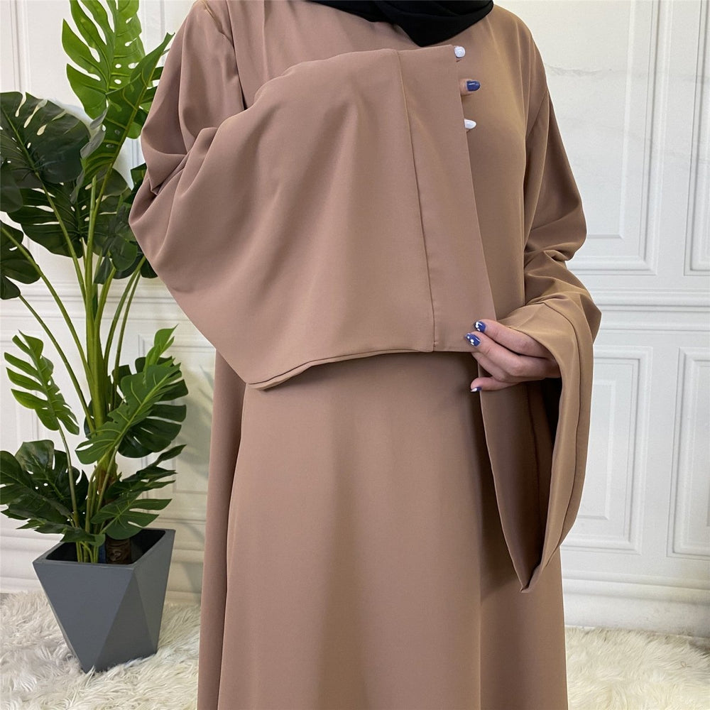 
                  
                    Nadia Soft Kimono Abaya - Amaanah Modesty
                  
                