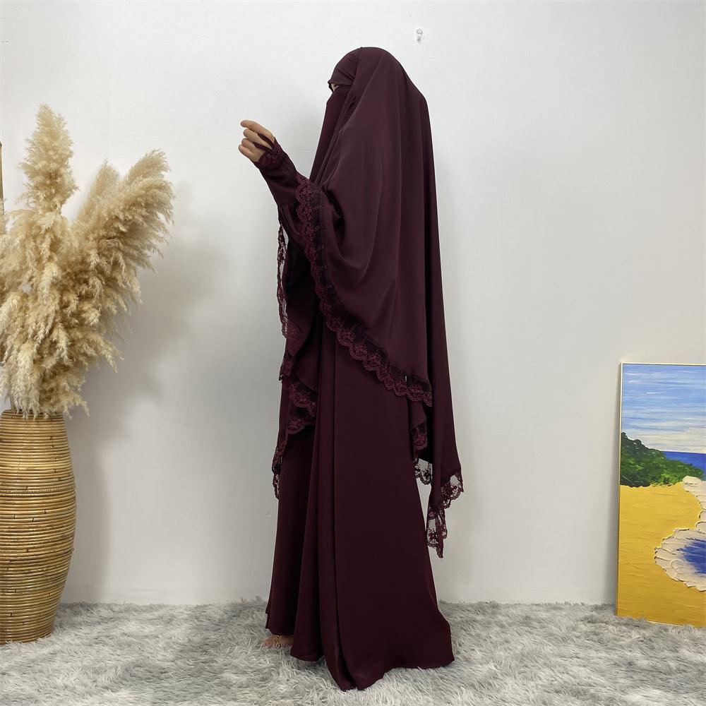 
                  
                    Nida Lace Khimar - Amaanah Modesty
                  
                