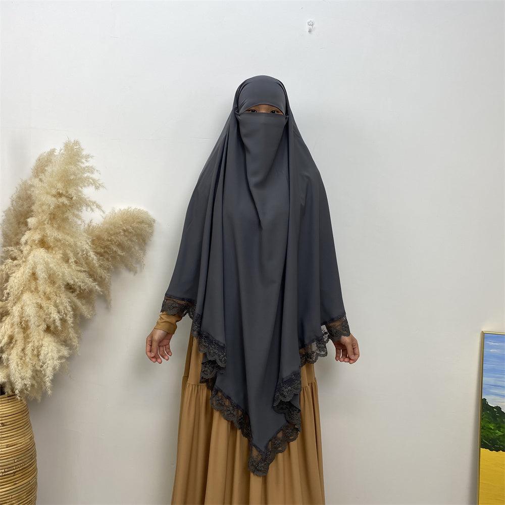 
                  
                    Nida Lace Khimar - Amaanah Modesty
                  
                