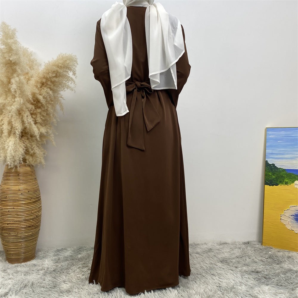 
                  
                    Premium Diamond Embellishments Open Abaya - Amaanah Modesty
                  
                