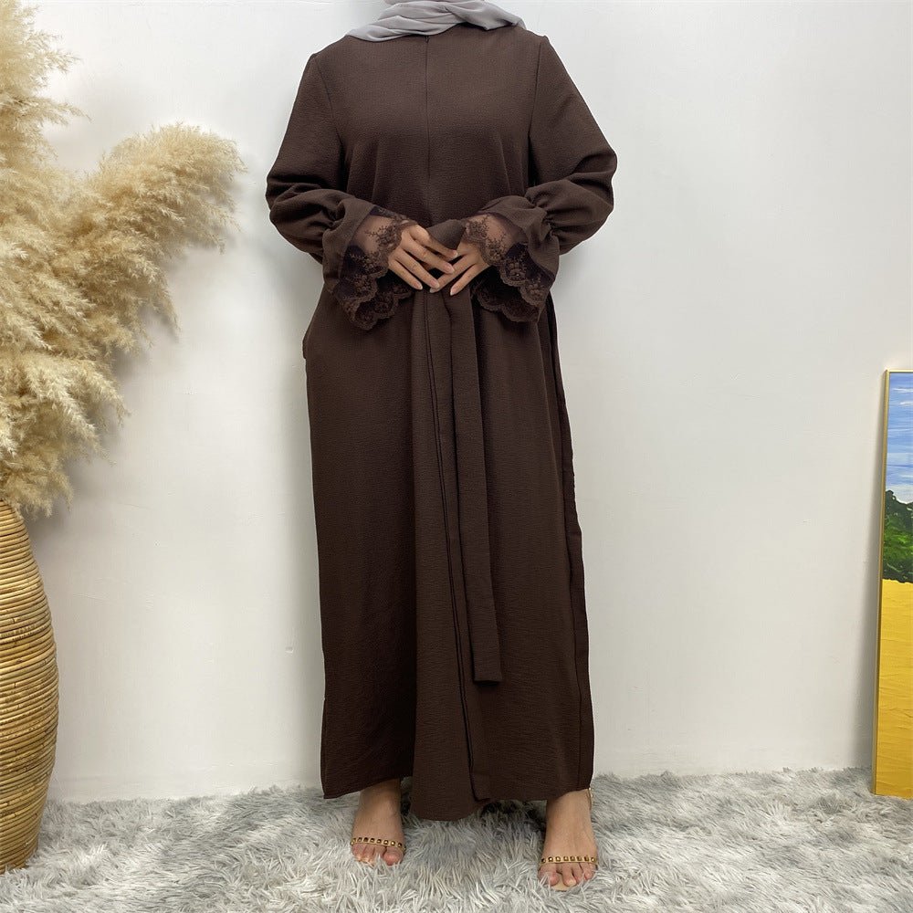 
                  
                    Safa Lace Abaya - Amaanah Modesty
                  
                