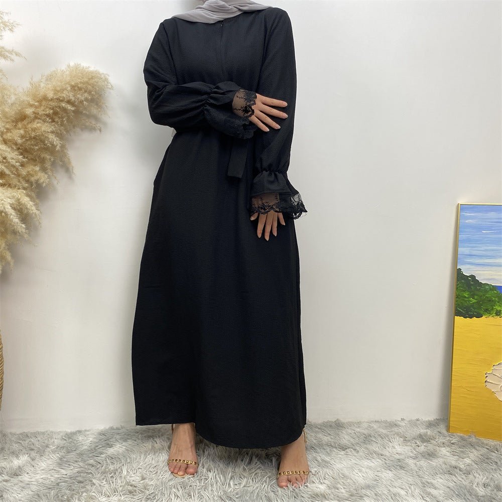 
                  
                    Safa Lace Abaya - Amaanah Modesty
                  
                