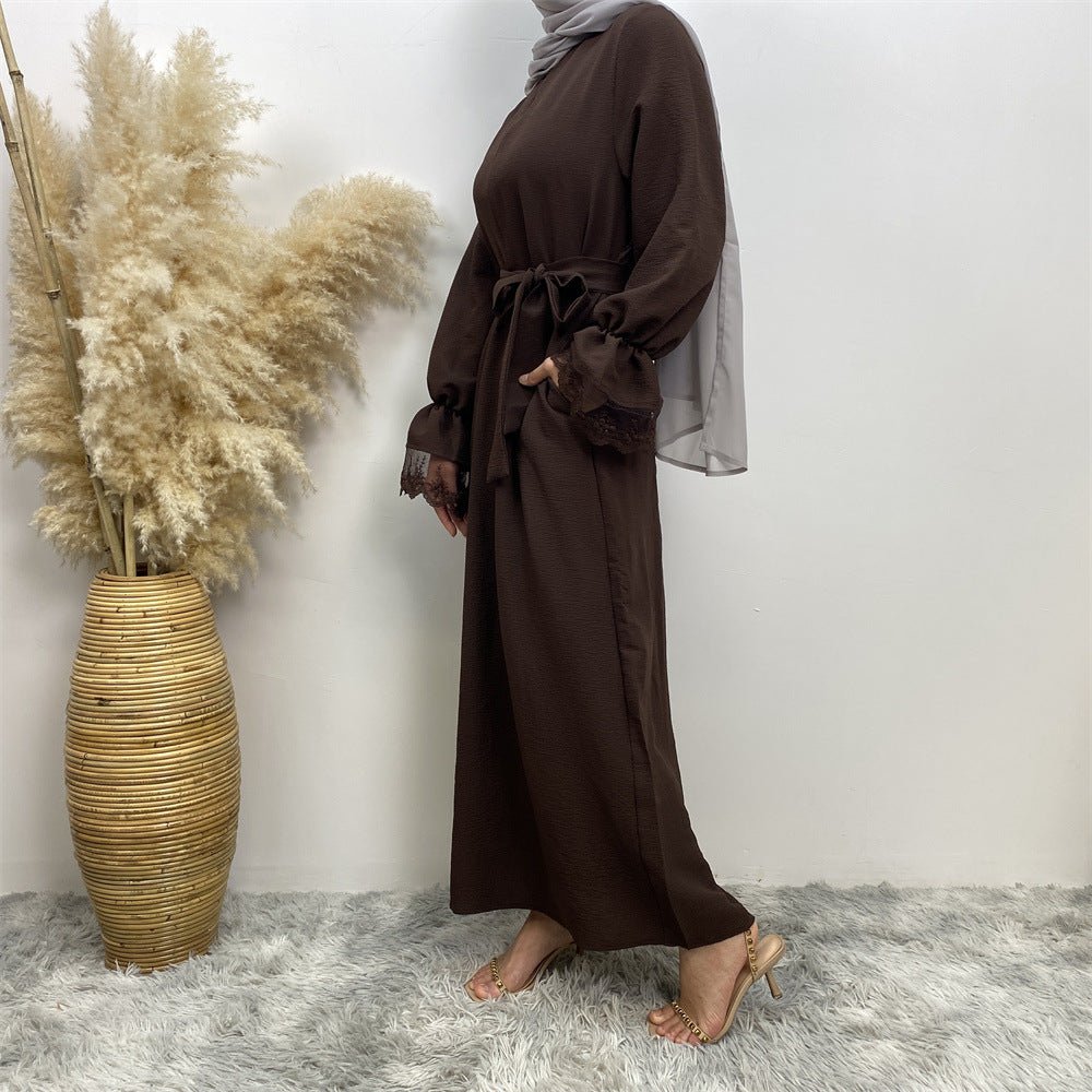 
                  
                    Safa Lace Abaya - Amaanah Modesty
                  
                