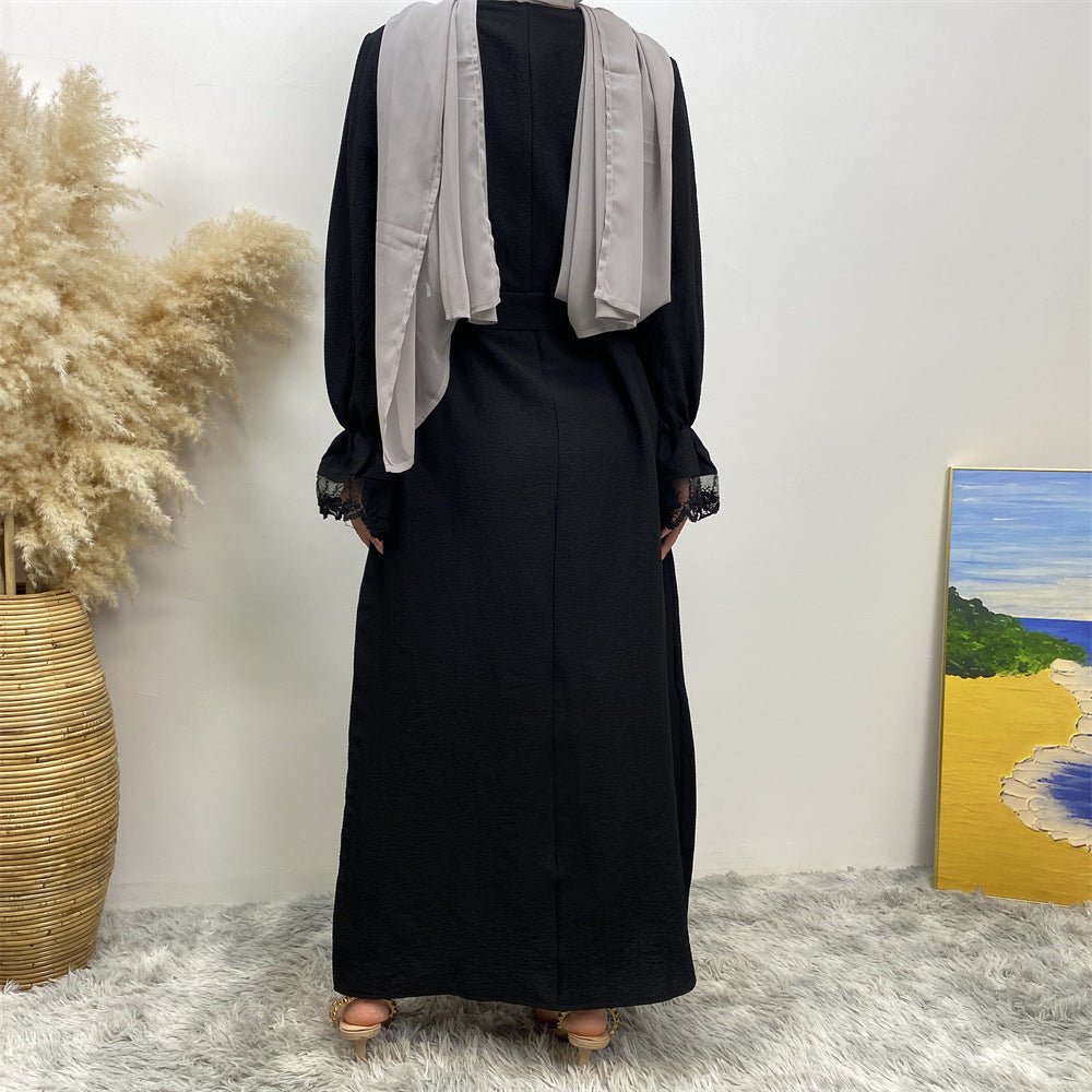 
                  
                    Safa Lace Abaya - Amaanah Modesty
                  
                
