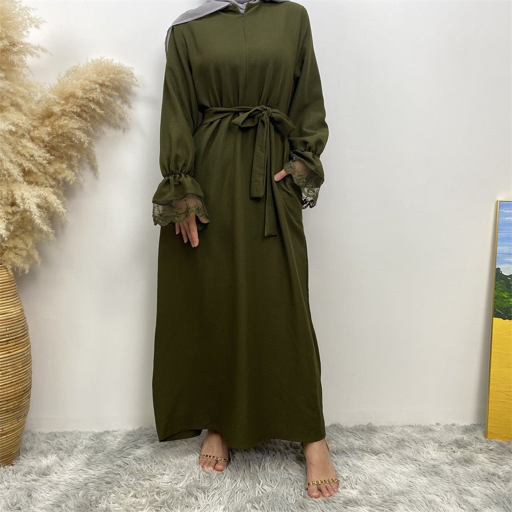 
                  
                    Safa Lace Abaya - Amaanah Modesty
                  
                
