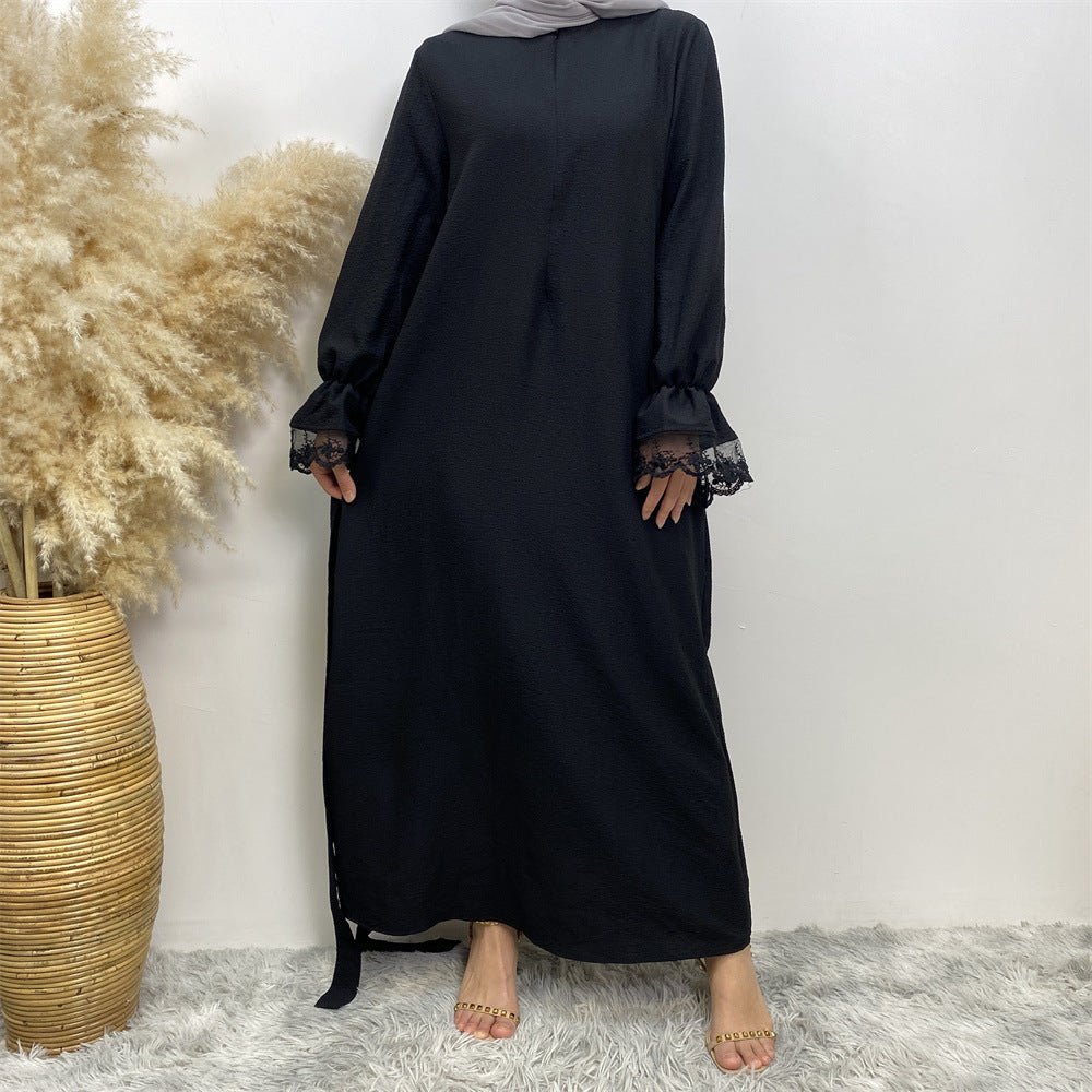 
                  
                    Safa Lace Abaya - Amaanah Modesty
                  
                
