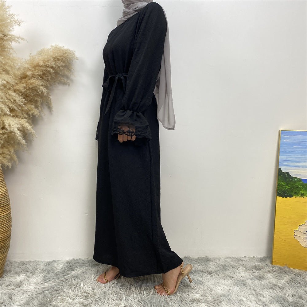 
                  
                    Safa Lace Abaya - Amaanah Modesty
                  
                