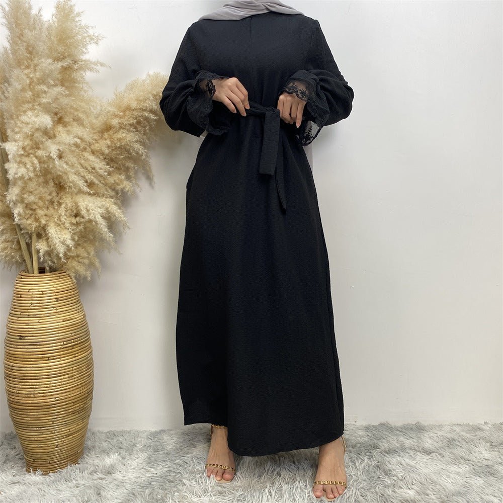 
                  
                    Safa Lace Abaya - Amaanah Modesty
                  
                