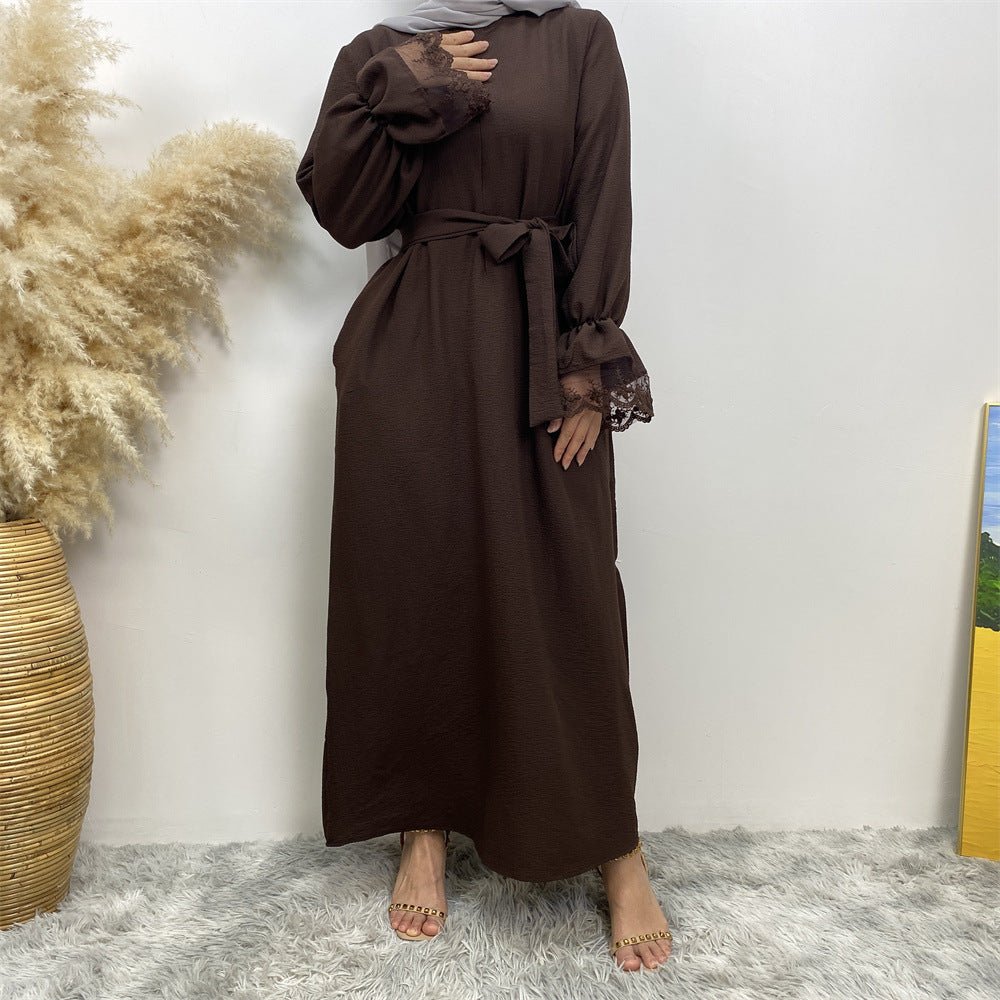 
                  
                    Safa Lace Abaya - Amaanah Modesty
                  
                