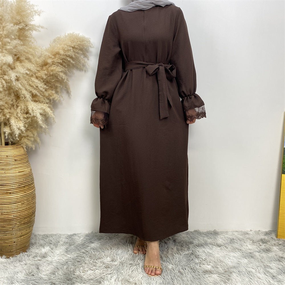 
                  
                    Safa Lace Abaya - Amaanah Modesty
                  
                