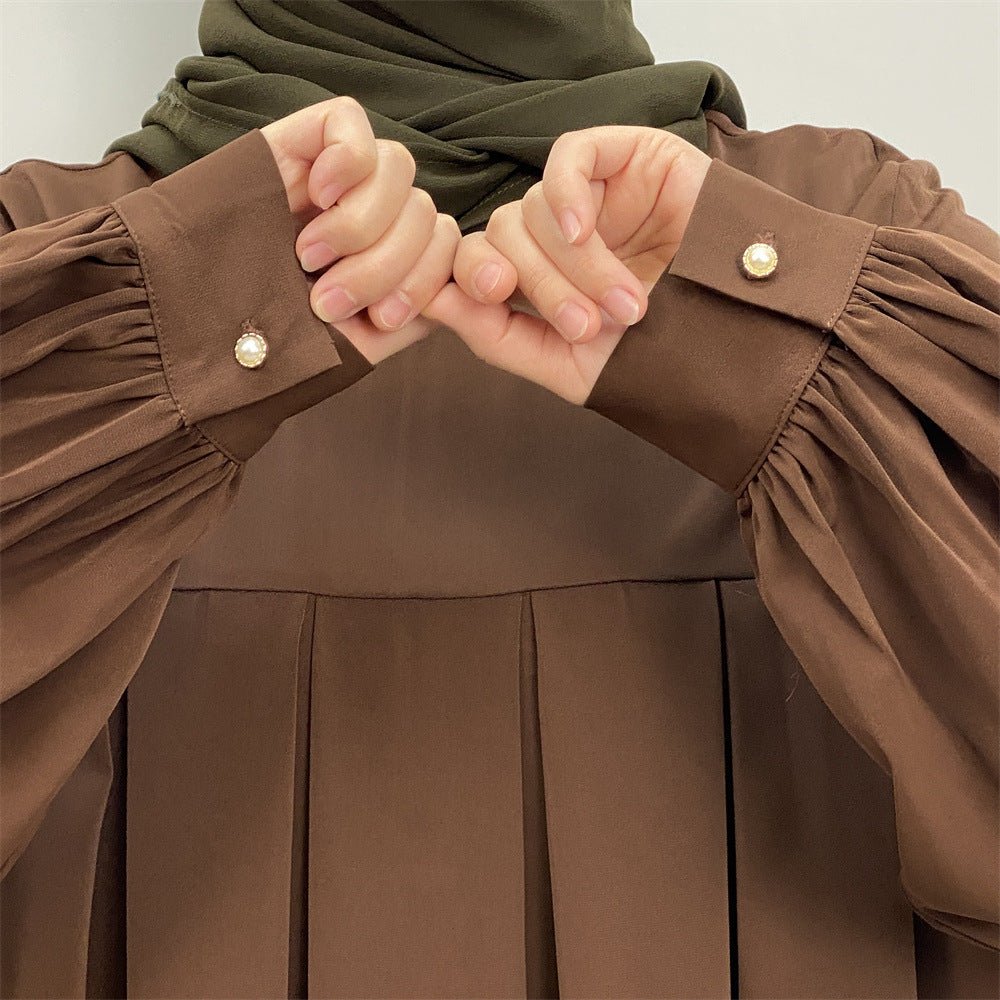
                  
                    Safia Pleated Abaya - Amaanah Modesty
                  
                