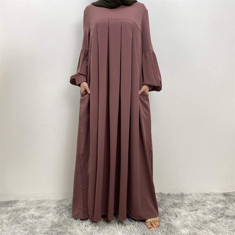 
                  
                    Safia Pleated Abaya - Amaanah Modesty
                  
                