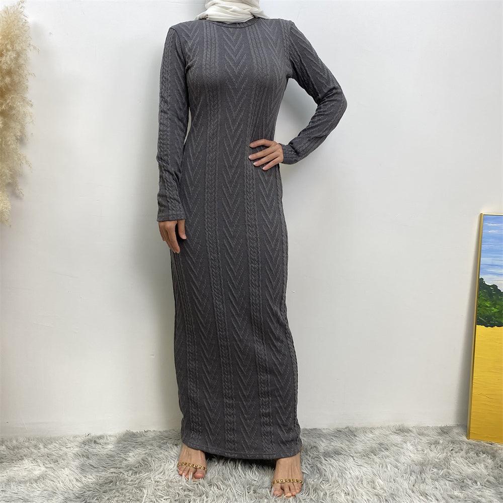 Sakina Knitt Inner Dress - Amaanah Modesty