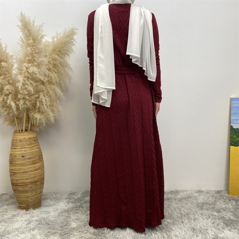 
                  
                    Sakina Knitt Open Abaya - Amaanah Modesty
                  
                