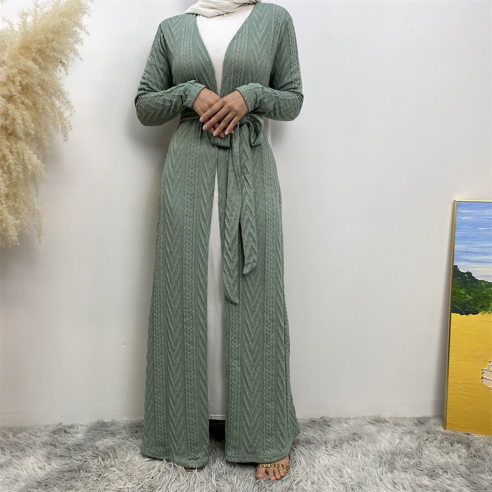 
                  
                    Sakina Knitt Open Abaya - Amaanah Modesty
                  
                