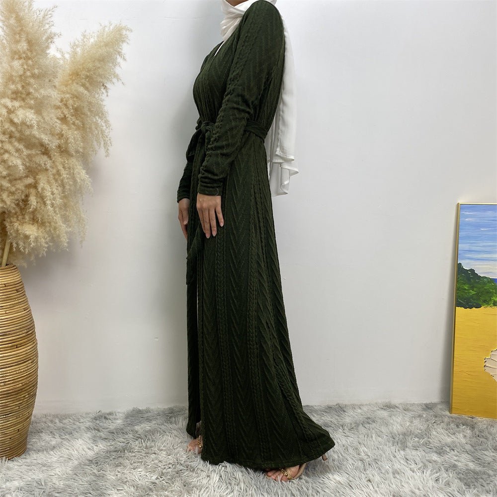
                  
                    Sakina Knitt Open Abaya - Amaanah Modesty
                  
                