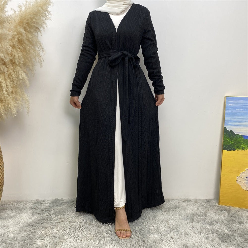 
                  
                    Sakina Knitt Open Abaya - Amaanah Modesty
                  
                