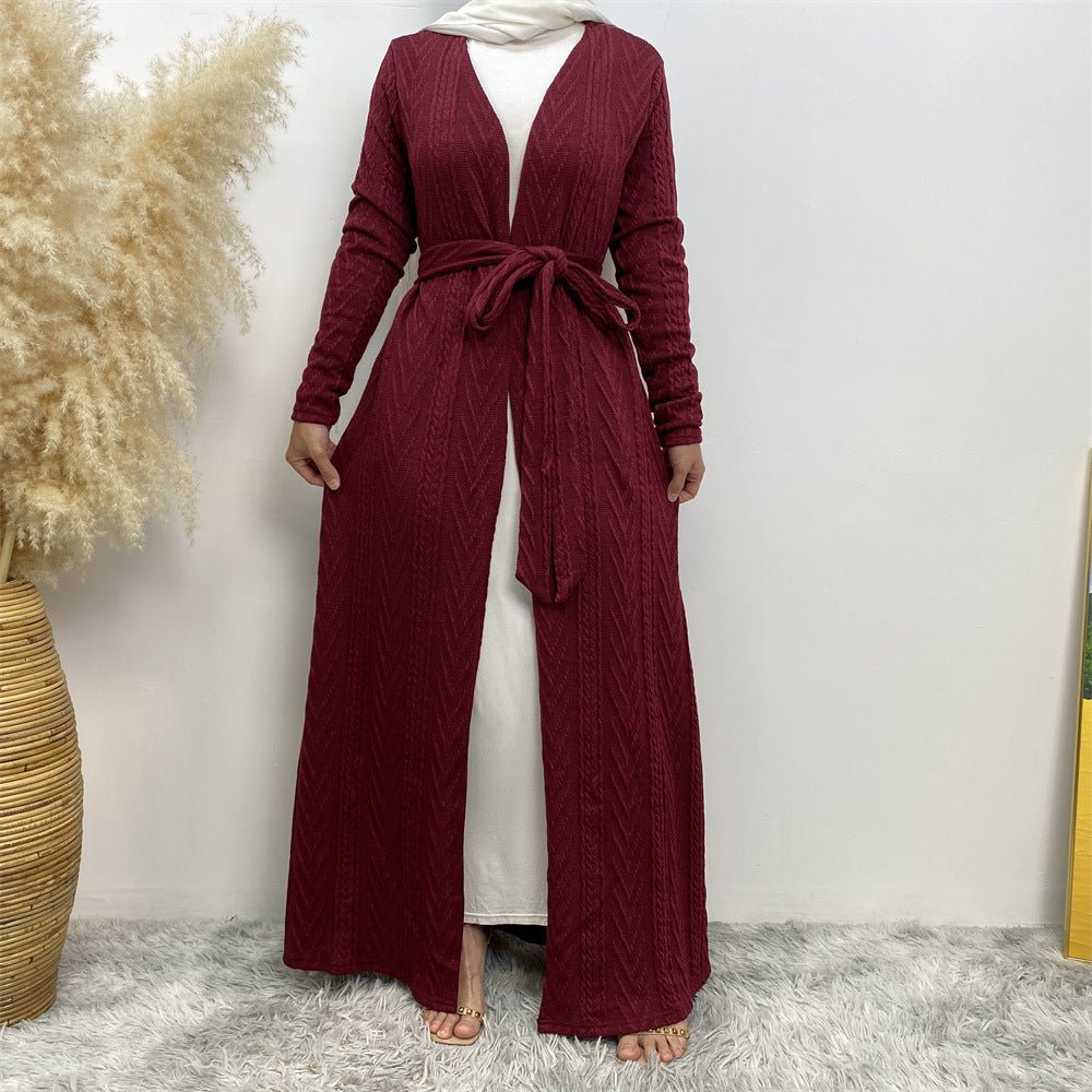 
                  
                    Sakina Knitt Open Abaya - Amaanah Modesty
                  
                