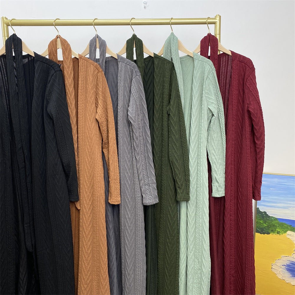 
                  
                    Sakina Knitt Open Abaya - Amaanah Modesty
                  
                