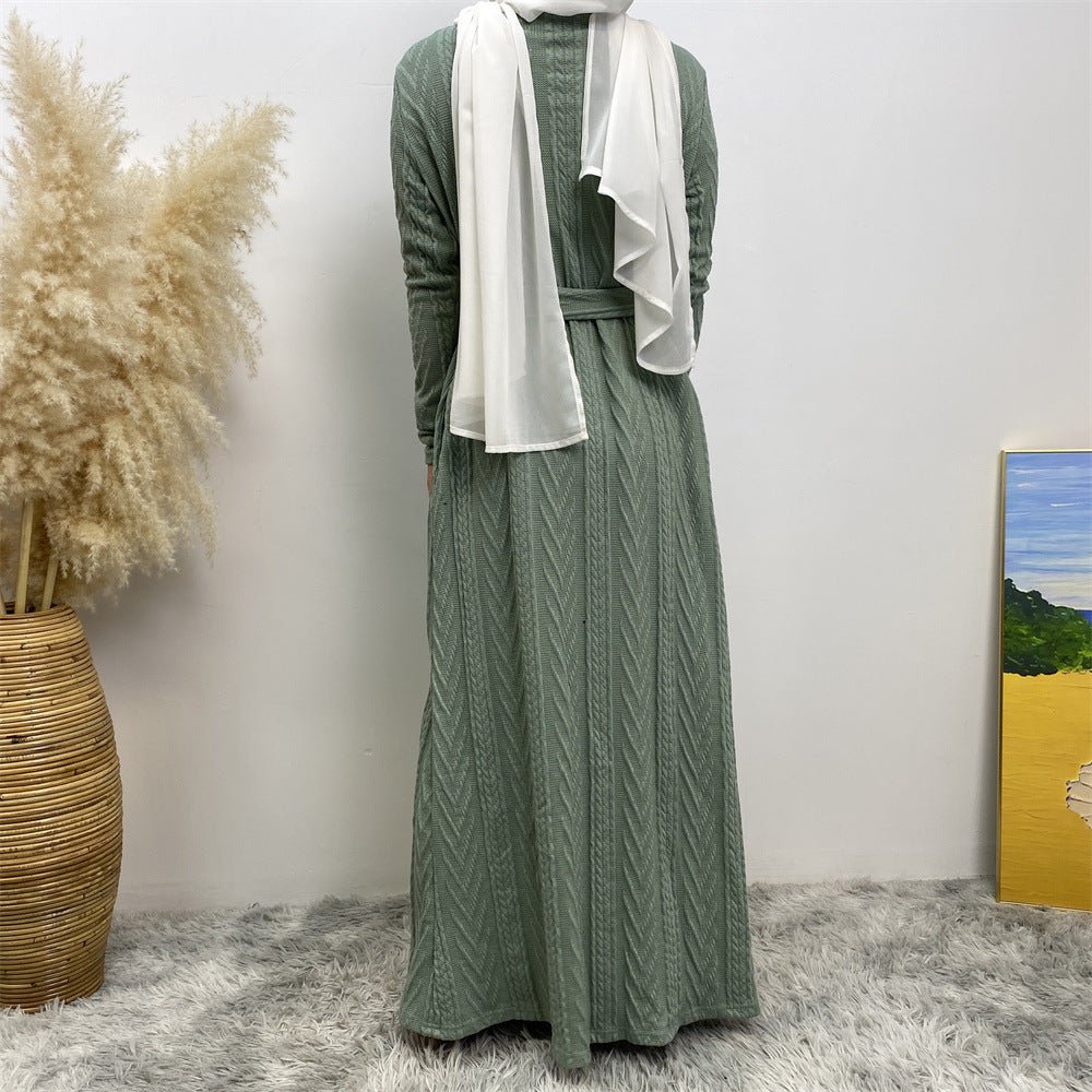 
                  
                    Sakina Knitt Open Abaya - Amaanah Modesty
                  
                