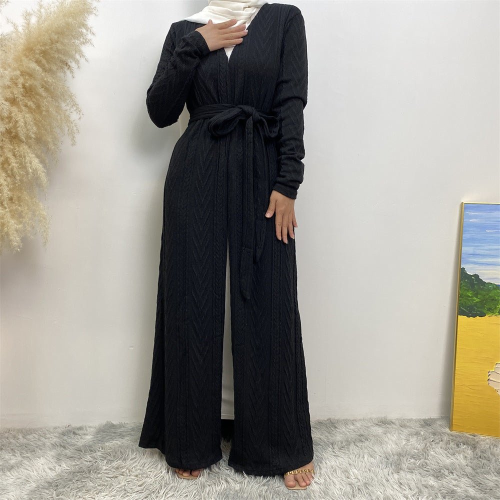 
                  
                    Sakina Knitt Open Abaya - Amaanah Modesty
                  
                