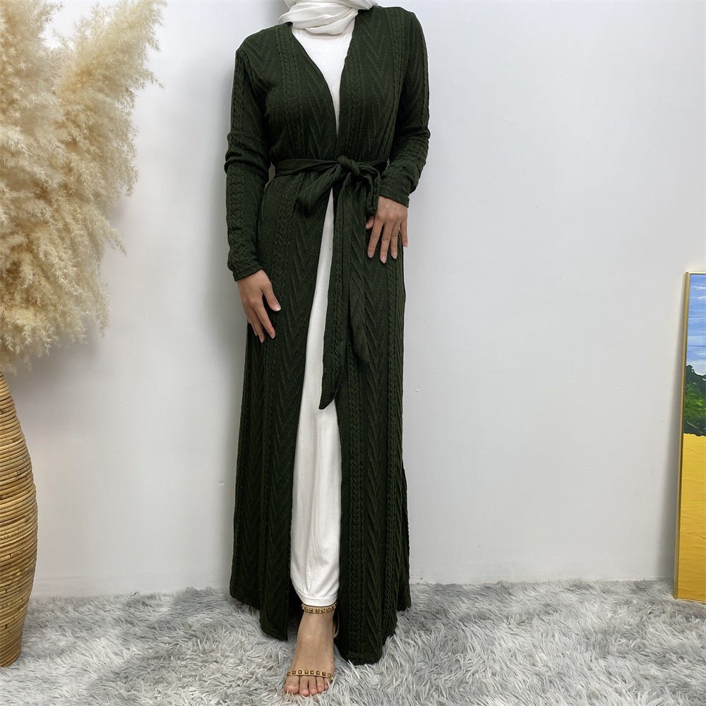 
                  
                    Sakina Knitt Open Abaya - Amaanah Modesty
                  
                