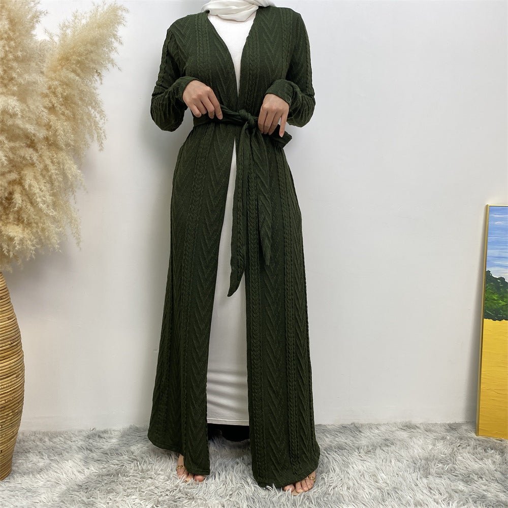 
                  
                    Sakina Knitt Open Abaya - Amaanah Modesty
                  
                