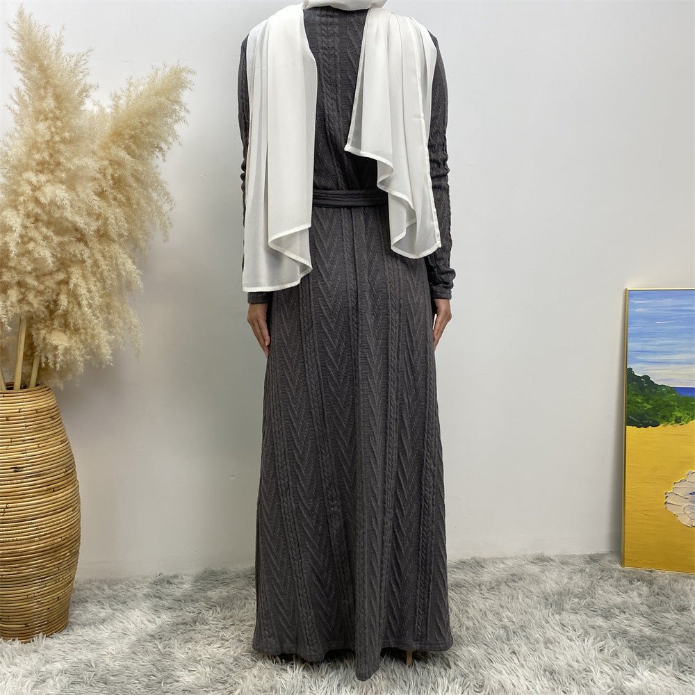 
                  
                    Sakina Knitt Open Abaya - Amaanah Modesty
                  
                