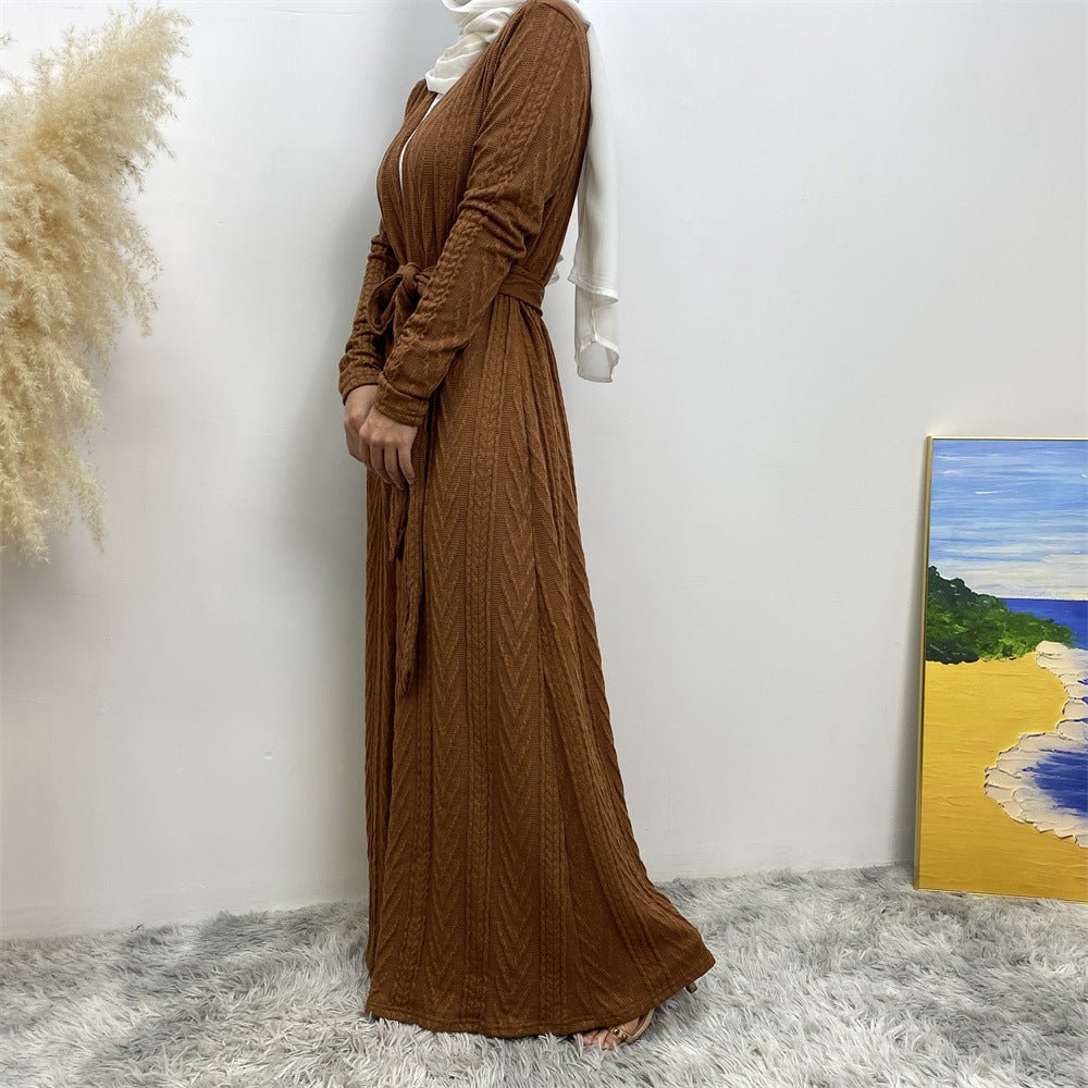 
                  
                    Sakina Knitt Open Abaya - Amaanah Modesty
                  
                
