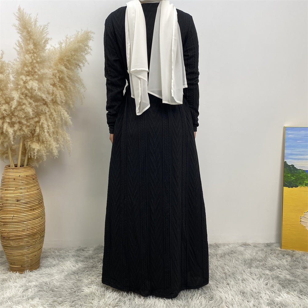 
                  
                    Sakina Knitt Open Abaya - Amaanah Modesty
                  
                
