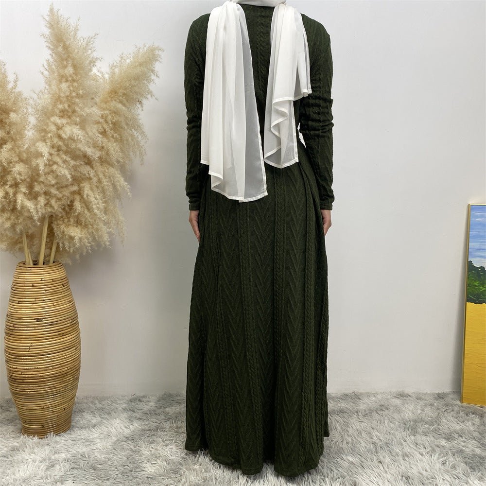 
                  
                    Sakina Knitt Open Abaya - Amaanah Modesty
                  
                