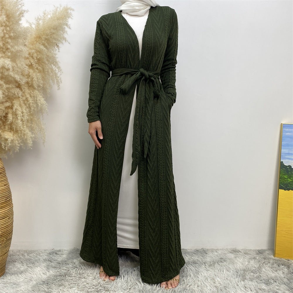 
                  
                    Sakina Knitt Open Abaya - Amaanah Modesty
                  
                