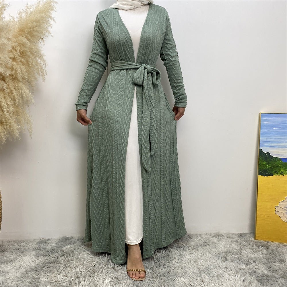 
                  
                    Sakina Knitt Open Abaya - Amaanah Modesty
                  
                