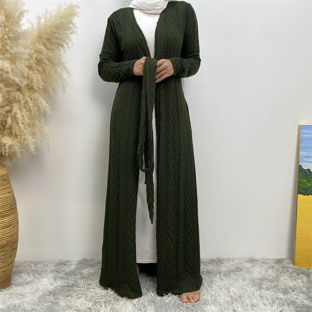 
                  
                    Sakina Knitt Open Abaya - Amaanah Modesty
                  
                
