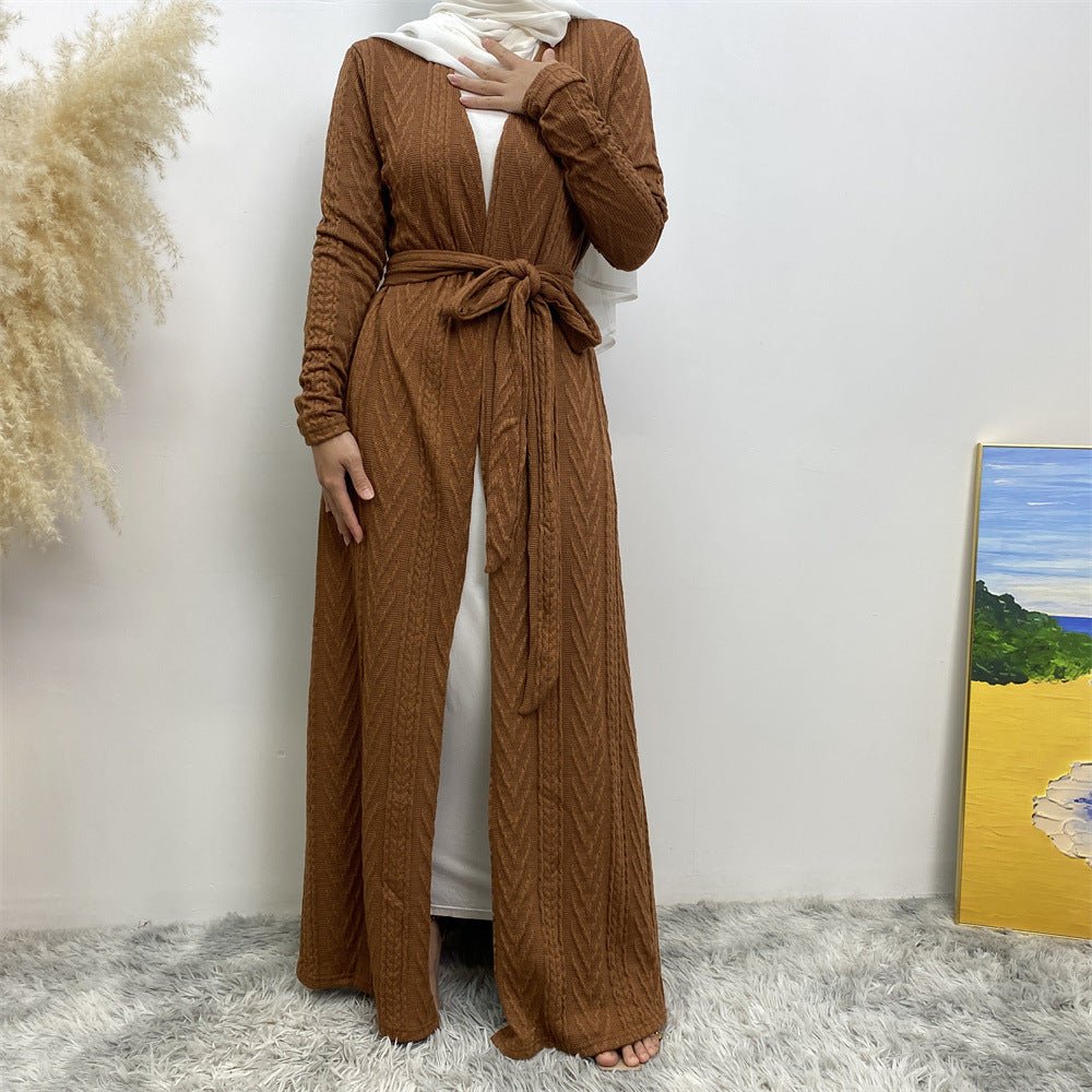 
                  
                    Sakina Knitt Open Abaya - Amaanah Modesty
                  
                