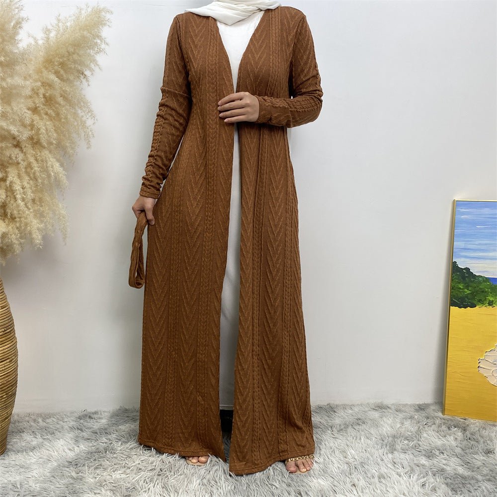 
                  
                    Sakina Knitt Open Abaya - Amaanah Modesty
                  
                