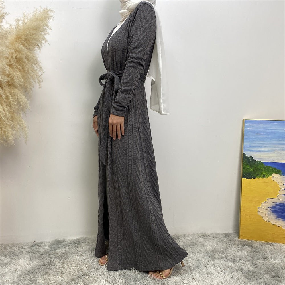 
                  
                    Sakina Knitt Open Abaya - Amaanah Modesty
                  
                
