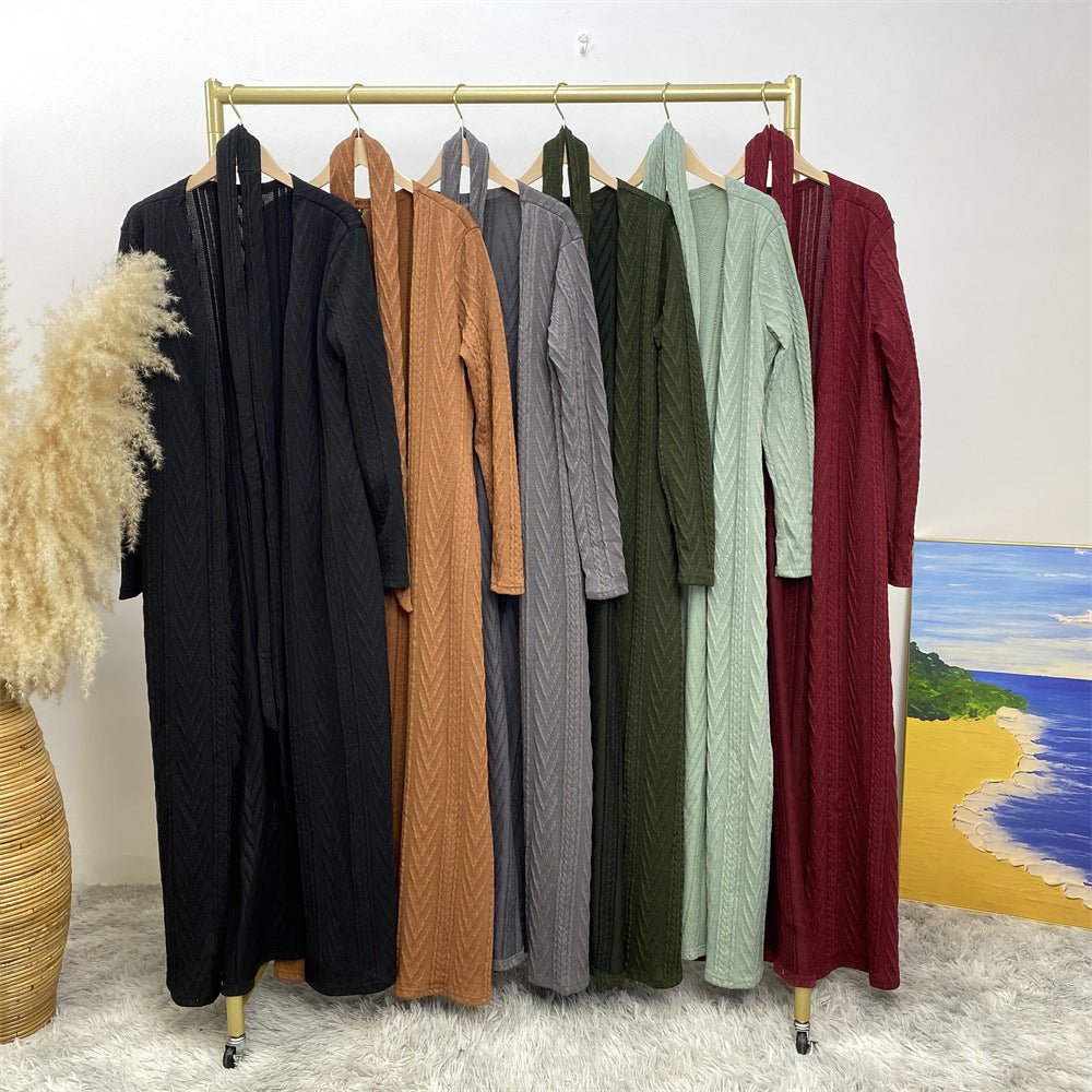 
                  
                    Sakina Knitt Open Abaya - Amaanah Modesty
                  
                