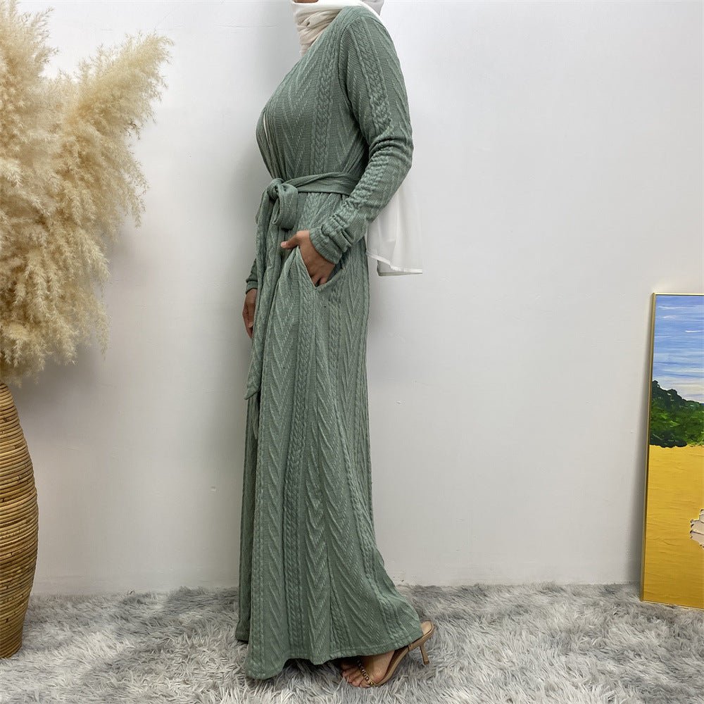 
                  
                    Sakina Knitt Open Abaya - Amaanah Modesty
                  
                