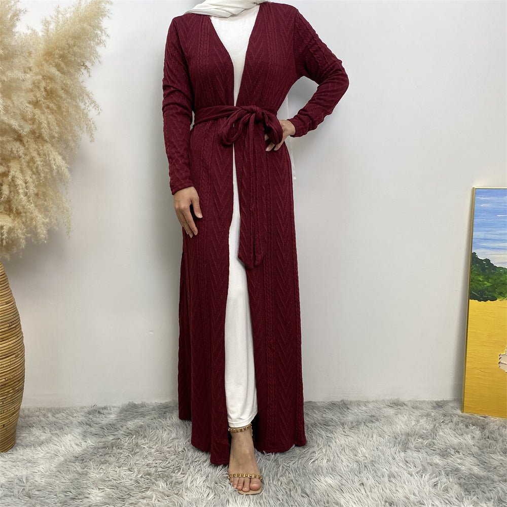 
                  
                    Sakina Knitt Open Abaya - Amaanah Modesty
                  
                