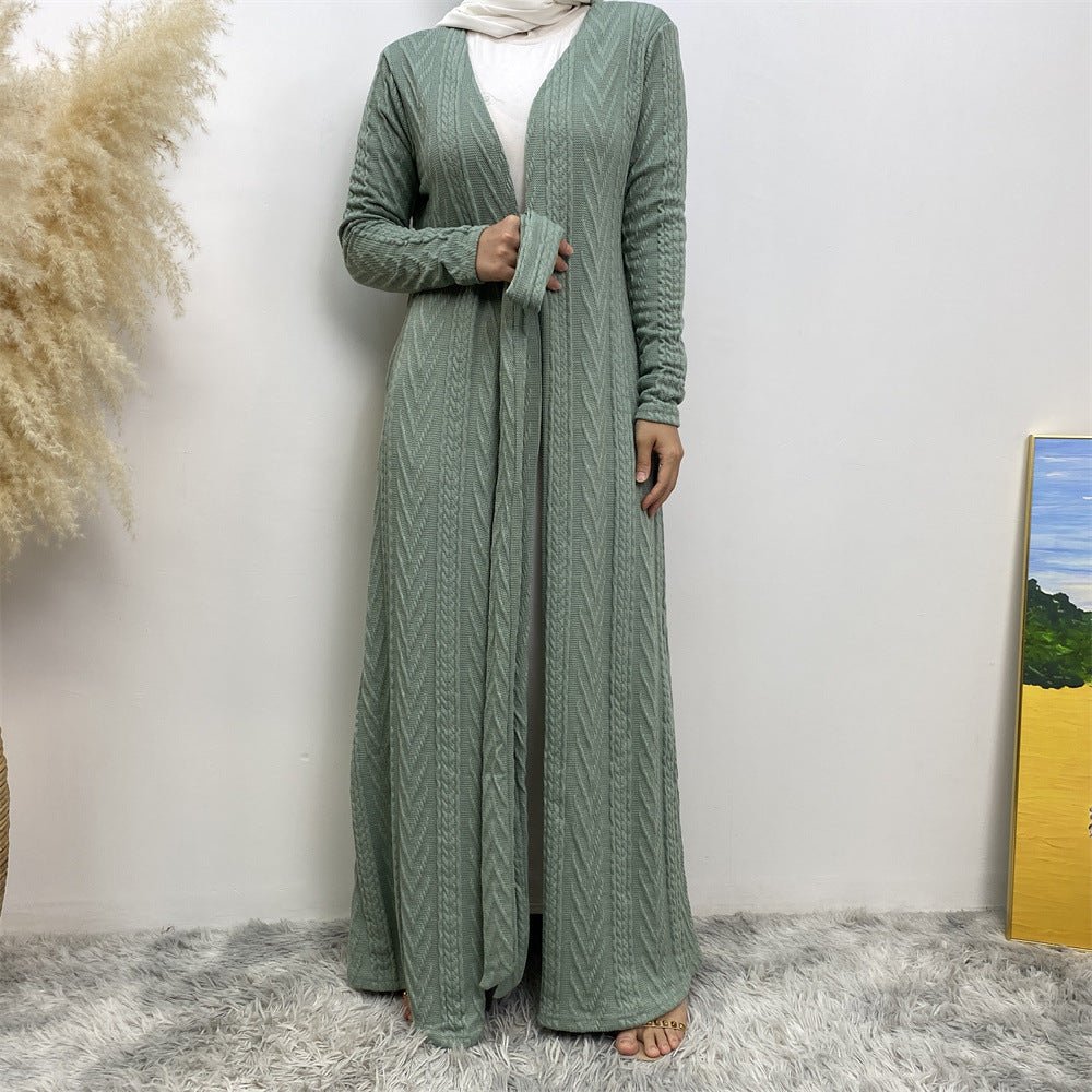 
                  
                    Sakina Knitt Open Abaya - Amaanah Modesty
                  
                