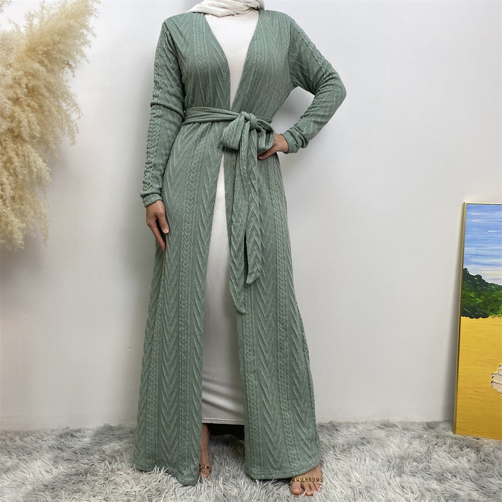 
                  
                    Sakina Knitt Open Abaya - Amaanah Modesty
                  
                