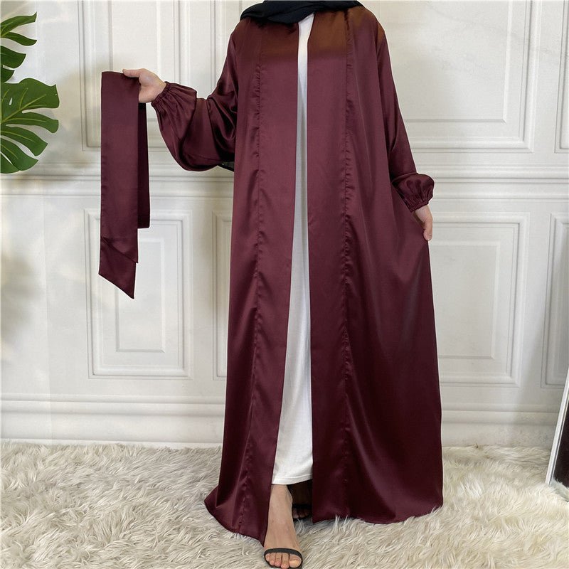 Sana Satin Kimono - Amaanah Modesty